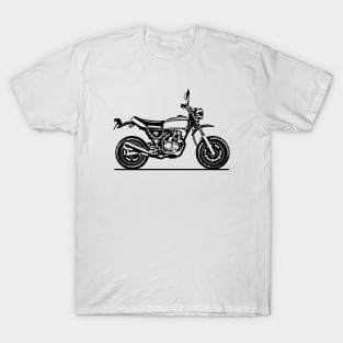 Ape 50 Motorcycle Sketch Art T-Shirt